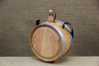 Wooden Flask Round 2 liters No2 First Depiction
