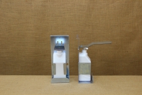 Spray Disinfectant Dispenser With Arm Lever Second Depiction