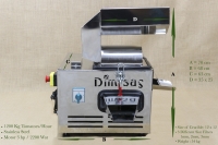Ηλεκτρική Μηχανή Άλεσης Inox Ντομάτας - Φρούτων - Πιπεριάς, Τιτάνας Απεικόνιση Δέκατη Όγδοη