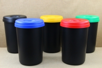 Recycle Bin Plastic with Black Lid 60 liters Thirteenth Depiction