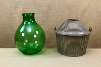Plastic Basket for Demijohn 25 Liters with Wide Neck Fourth Depiction