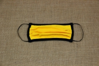 Face Mask Cotton Yellow Second Depiction