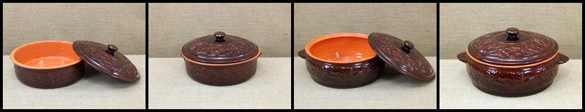 Clay Lids for Clay Cookware
