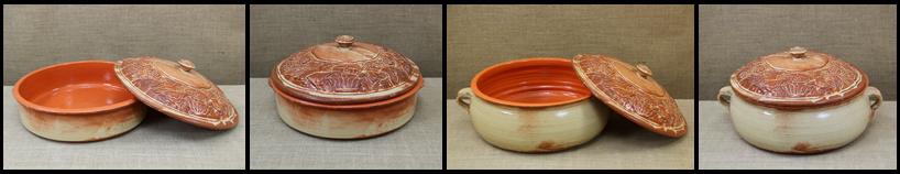 Clay Lids for Clay Cookware
