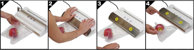 Automatic Cycle of the Vacuum Sealer Machine - Takaje